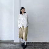 Sheer Stripe Relaxed Shirt