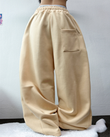 FLEECE🔥HEATER🔥BALLOON WIDE LONG PANTS💚💙💛🩶 7COLOR