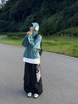 Glossy Anorak Jacket (4 colors)