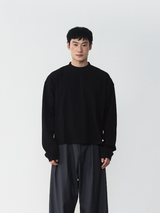 RB7 Cropped Boxy Long Sleeve Tee