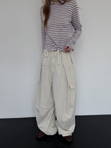 balloon wide cargo pants 
