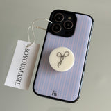 Natural line Purple  epoxy bumper case