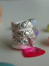 【MADE】 Heart quilting ring