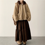 ロングディ フリースポケットジャケット