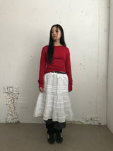 Chihiro Pintuck Midi Skirt (2 Colors)