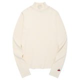 チェリーベーシックハーフネックTシャツ [IVORY]