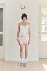 Sweet Dreams Button Cami Top (White)