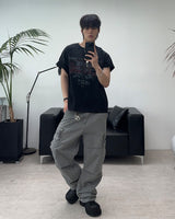 ハウウッド ヴィンテージ スプラッター ショートスリーブTシャツ