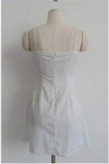 COQUETTE FLORAL RUCHED CAMI DRESS (3COLORS!)