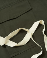 Straight strap pocket pants