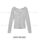 [U-BASIC] Etna slim button cardigan
