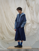 (cont'd) プリーツドレープシルエット8分丈パンツ