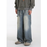 BRUSH CARPENTER BANDING DENIM PANT'S