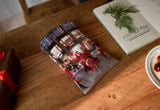 winter santa pouch
