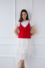 EVENING TALE KNIT TOP