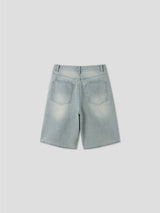 Salty Bermuda Denim Shorts (1color)