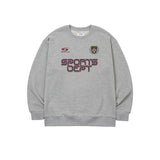 Track and Field Logo Sweatshirt - Melange Grey