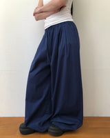 スミンバンディングワイドパンツ