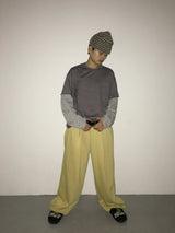 Pocket Layered Long Sleeve Tee (6c)