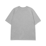 HEESU Overfit Raglan T-shirt [Melange grey]