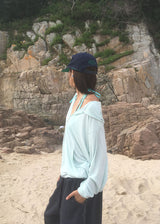 COOL LOOSE HOOD ZIP-UP