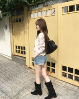 Flower hood jumper