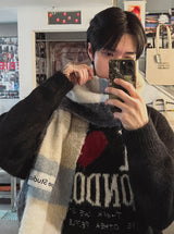 ロンドンアイアンゴラウールニット