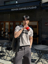 Never ringer t-shirt