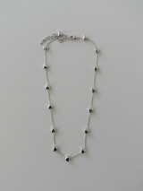 HEART WITH PEARL NECKLACE SET