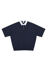 Retro Colorblock Polo Shirt