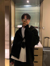 Cant Hachi Warm Knit Hooded Zip-Up