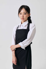 ODE BUCKLE MINI DRESS / BLACK
