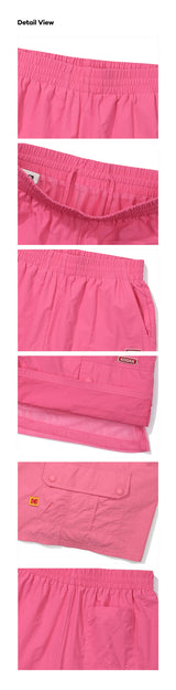 (Women) ICE POP Pocket Shorts【PINK】