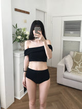 カフオフショルダービキニ (one color)