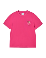 25FW WOMAN FUZZY BEAR SHORT SLEEVE T-SHIRT