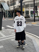 23 team jersey big sweatshirt