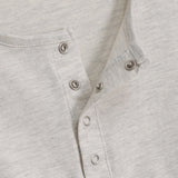 Deck Stitch Henley Neck Long Sleeve Tee