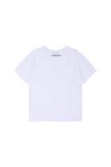 White PRS thorn short sleeve t-shirts