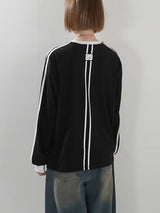 (UNISEX) 89 Line Long Sleeve T-shirt