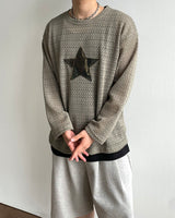 KAIN Patch Punched Long Sleeve Tee