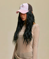 LEOPARD STAR WING MESH CAP_PK