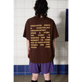 DIVING T SHIRT / BROWN