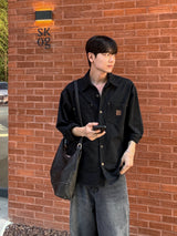 MR Dat long wide Denim
