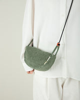 Pouch bag Corduroy Winter Forest