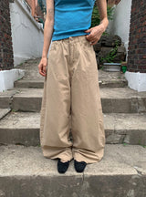 オルダ サマー コットン ワイド パンツ