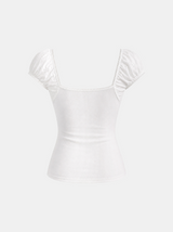 Tiana Floral Eyelet Top