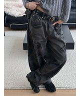 Camo wide ring pants(2color)