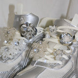 【MADE】デューイーフラワーシューチャーム (very silver, 3pcs)
