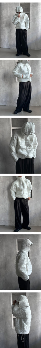 [UNISEX] ソフトジッパーライトパッディング(3color)