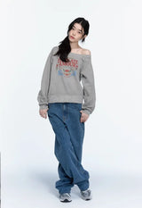 26FW★アモールキャット ピグメント スウェットシャツ